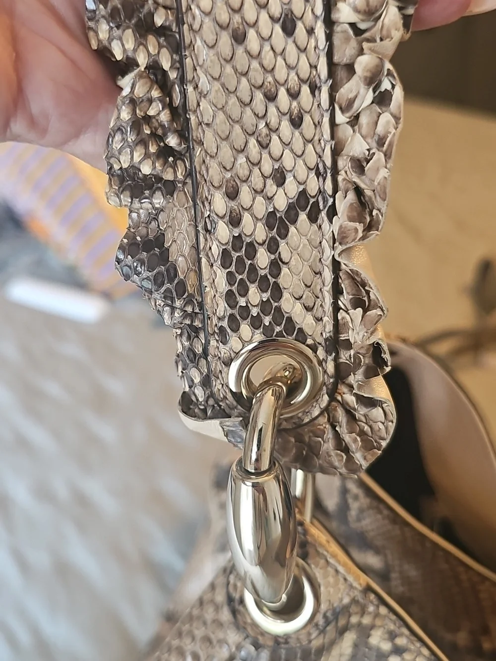 Gucci Large Python hobo - Picture 3 of 12